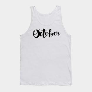 october Tank Top